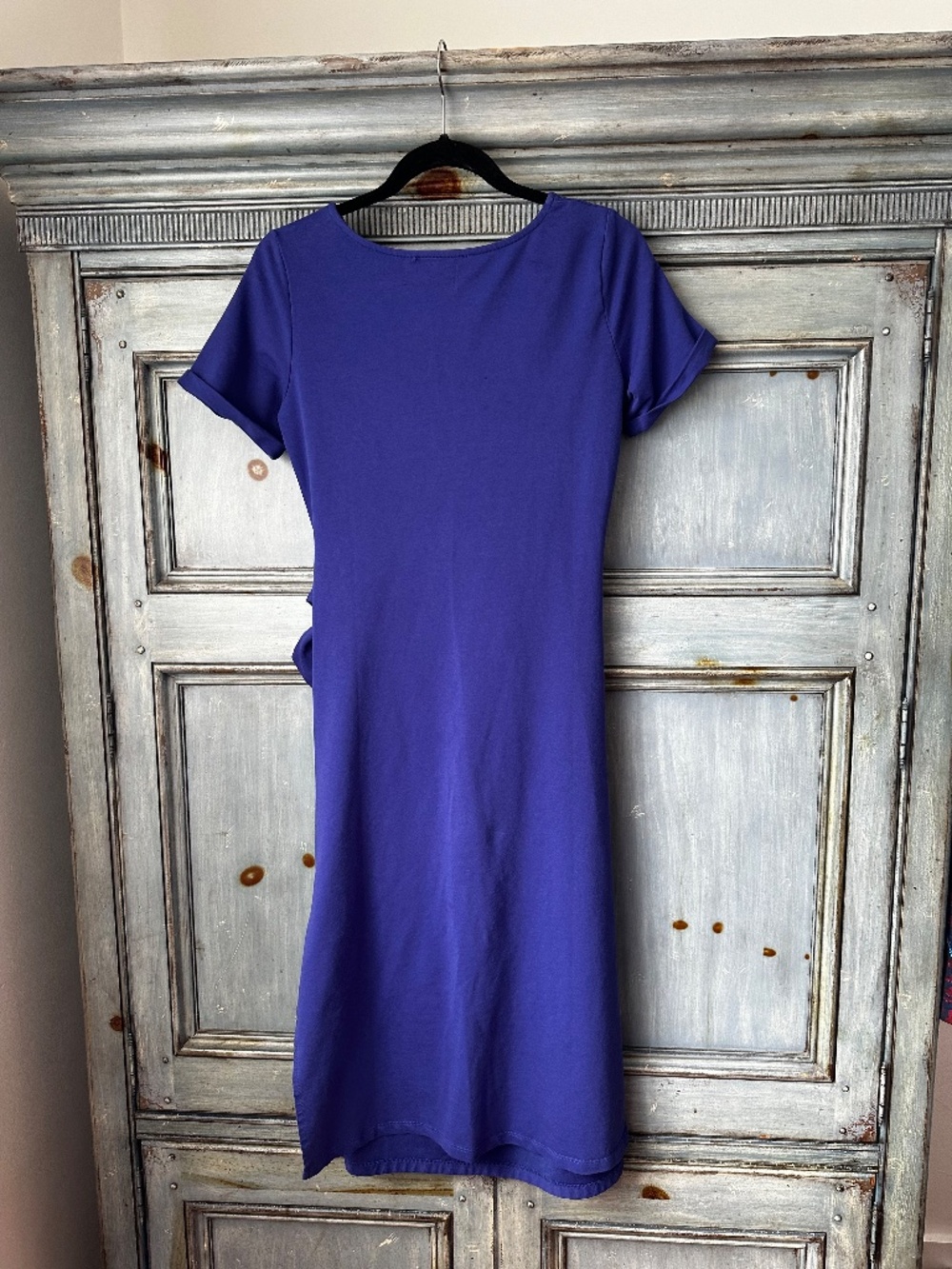 Sezane Pippa Midi Dress In Blue Size S - Picture 11 of 11